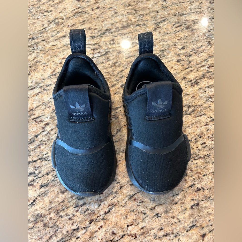 adidas NMD 360 Slip On Athletic Shoe - Baby / Toddler - Black